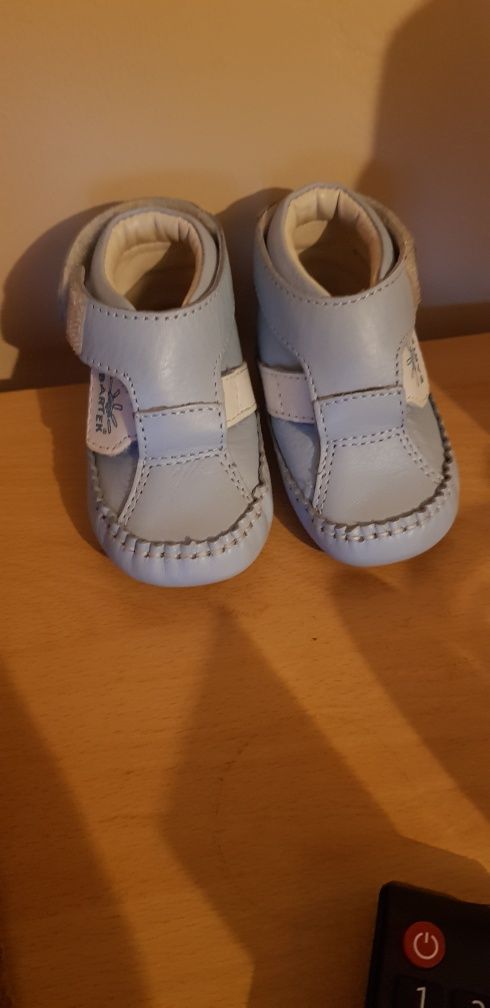 Buciki skórzane r.18 Bartek