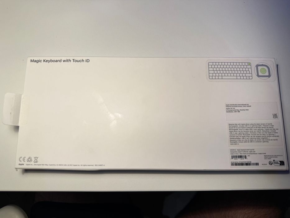 Apple Magic Keyboard z Touch ID (USB-C) - Układ Hiszpański (ES)