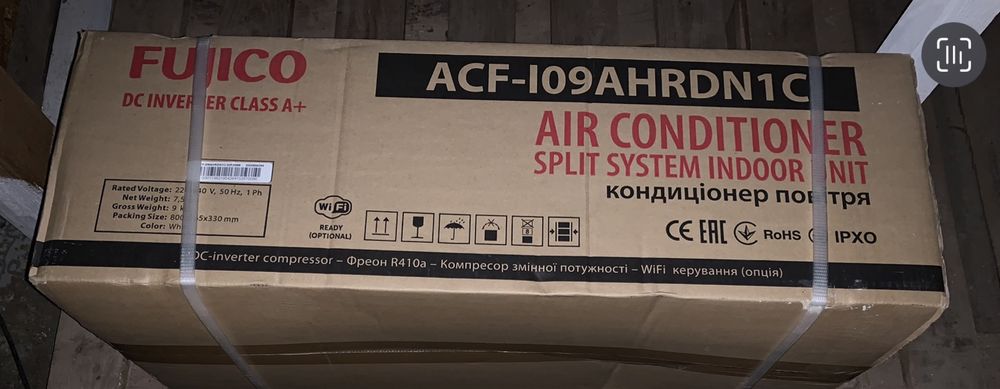 Кондиціонер Fujico ACF-I09AHRDNIC кондиционер