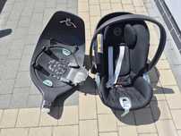 Cybex cloud z+ Nosidełko wkładka baza obrotowa noworodek bdb fotelik
