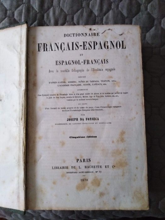 Dictionnaire Français-Espagnol e Espagnol-Français