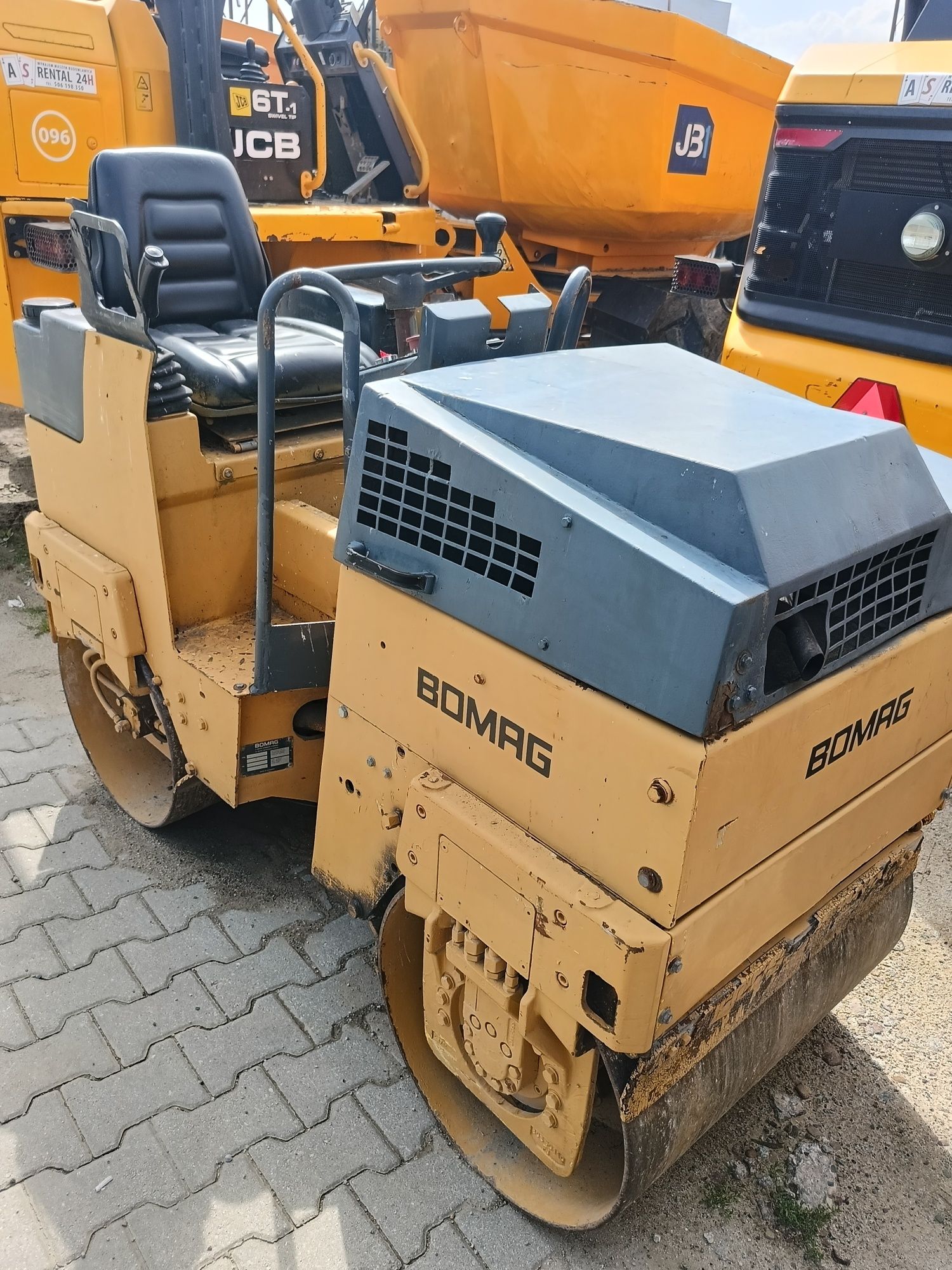 Walec bomag bw 80
