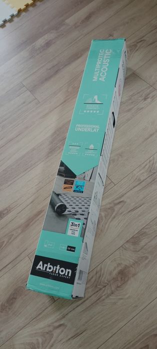 Panele laminowane Vilo Dąb Alamo + podkłady akustyczne Arbiton