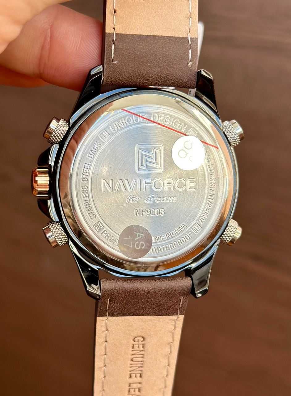 Чоловічий  годинник  Naviforce NF9208, спортивний, щоденний годинник