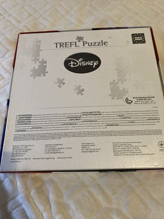 Puzzle Frozen 4 in 1