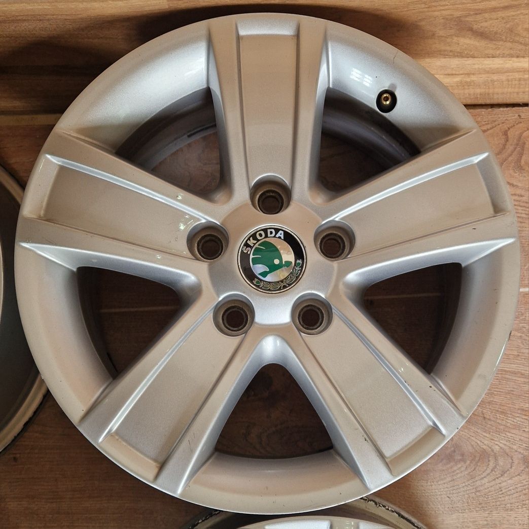 Оригінальні диски Skoda VW R15 5x112 Octavia Rapid Golf A3