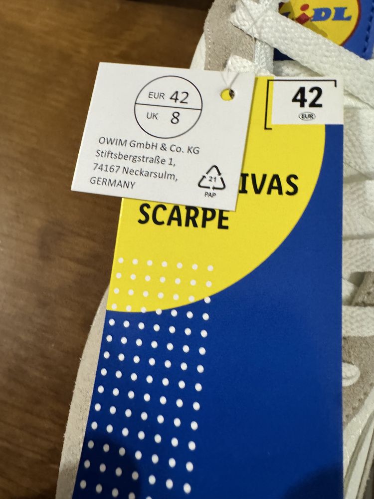 Sapatilhas Lidl 30 anos - edicao limitafa