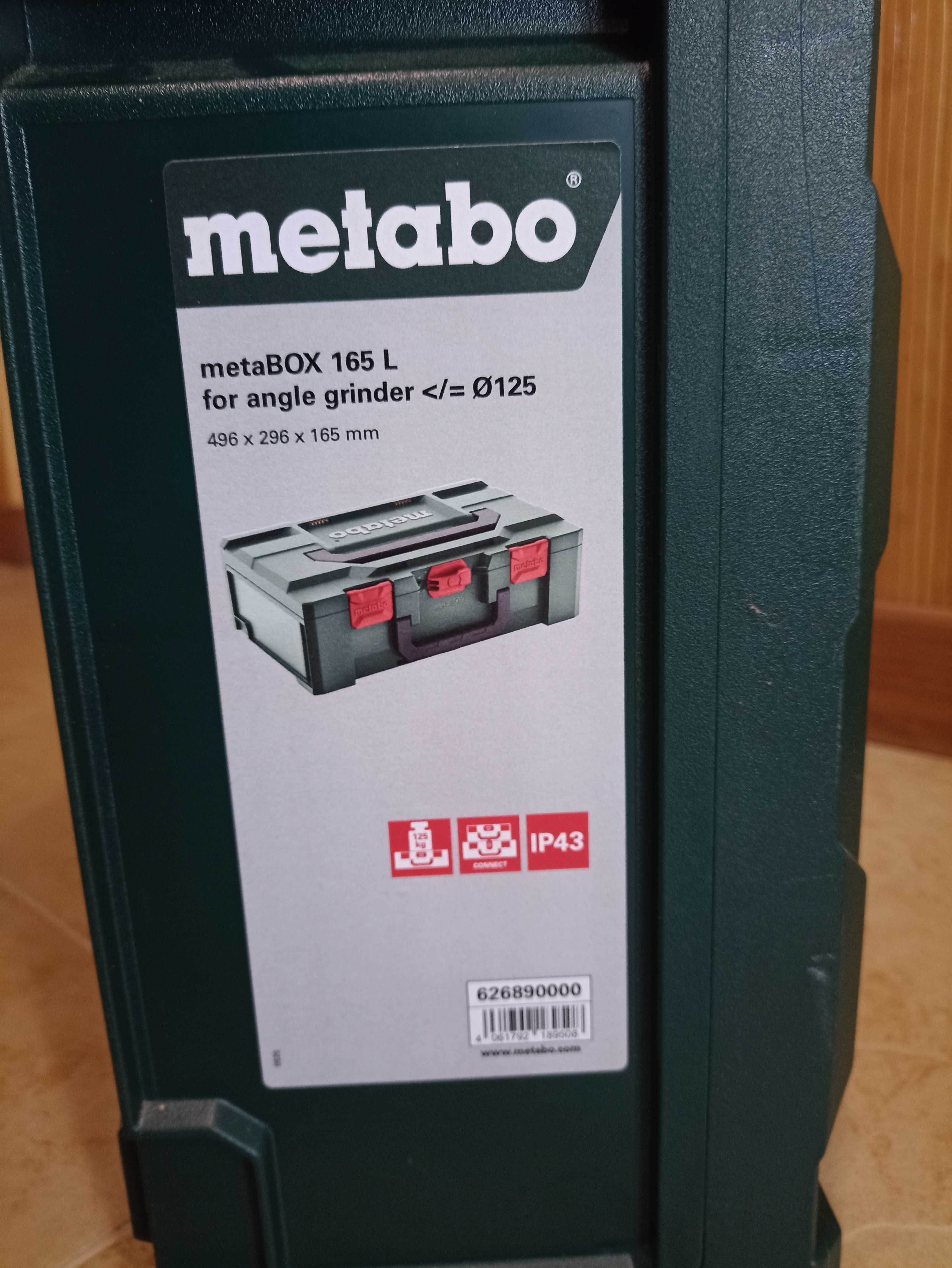 Болгарка кшм Metabo WEVA 15-125 Quick + кейс + аксесуари