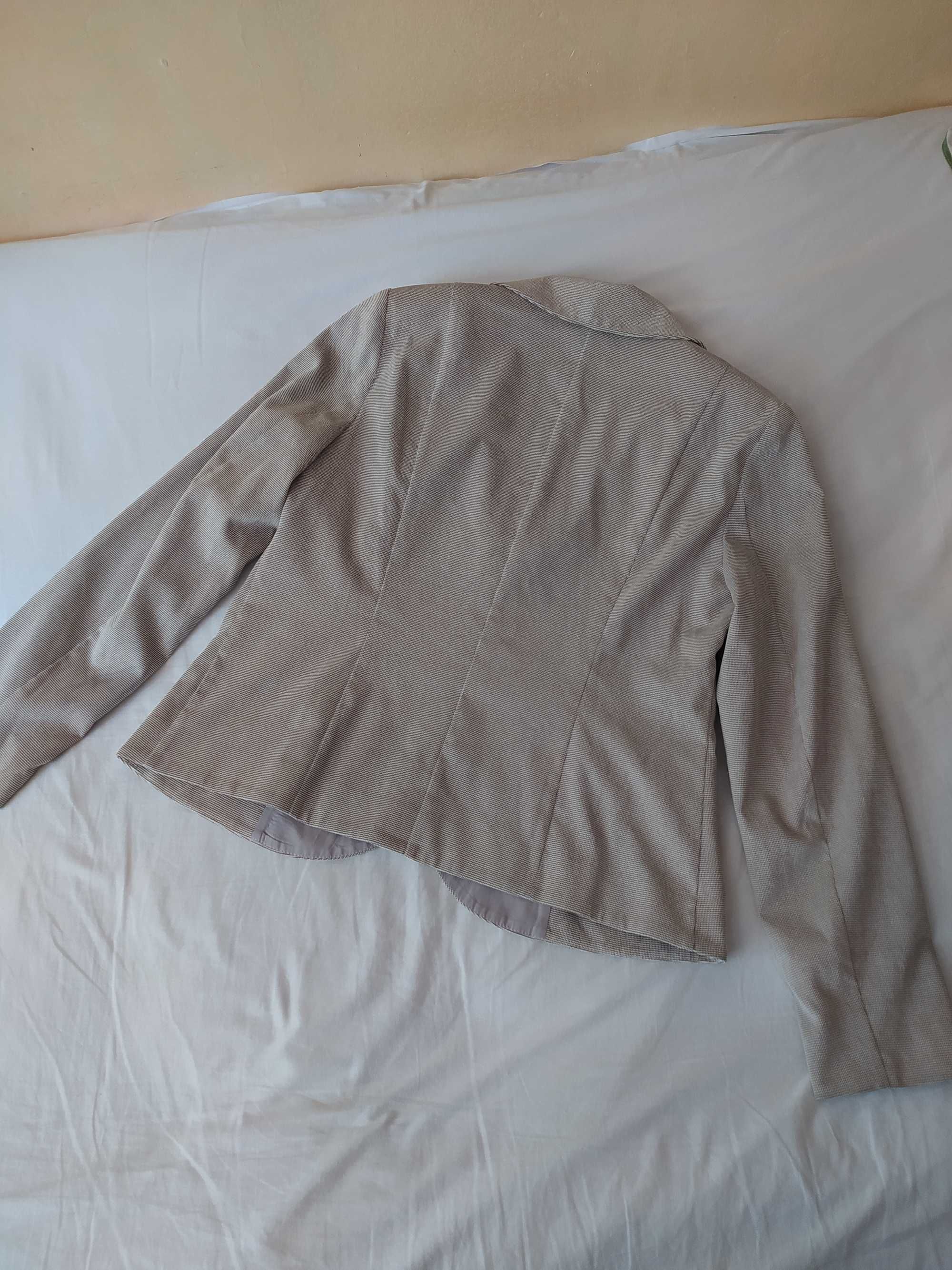 Piękna marynarka, beżowy, 42, L, XL, wiosna lato