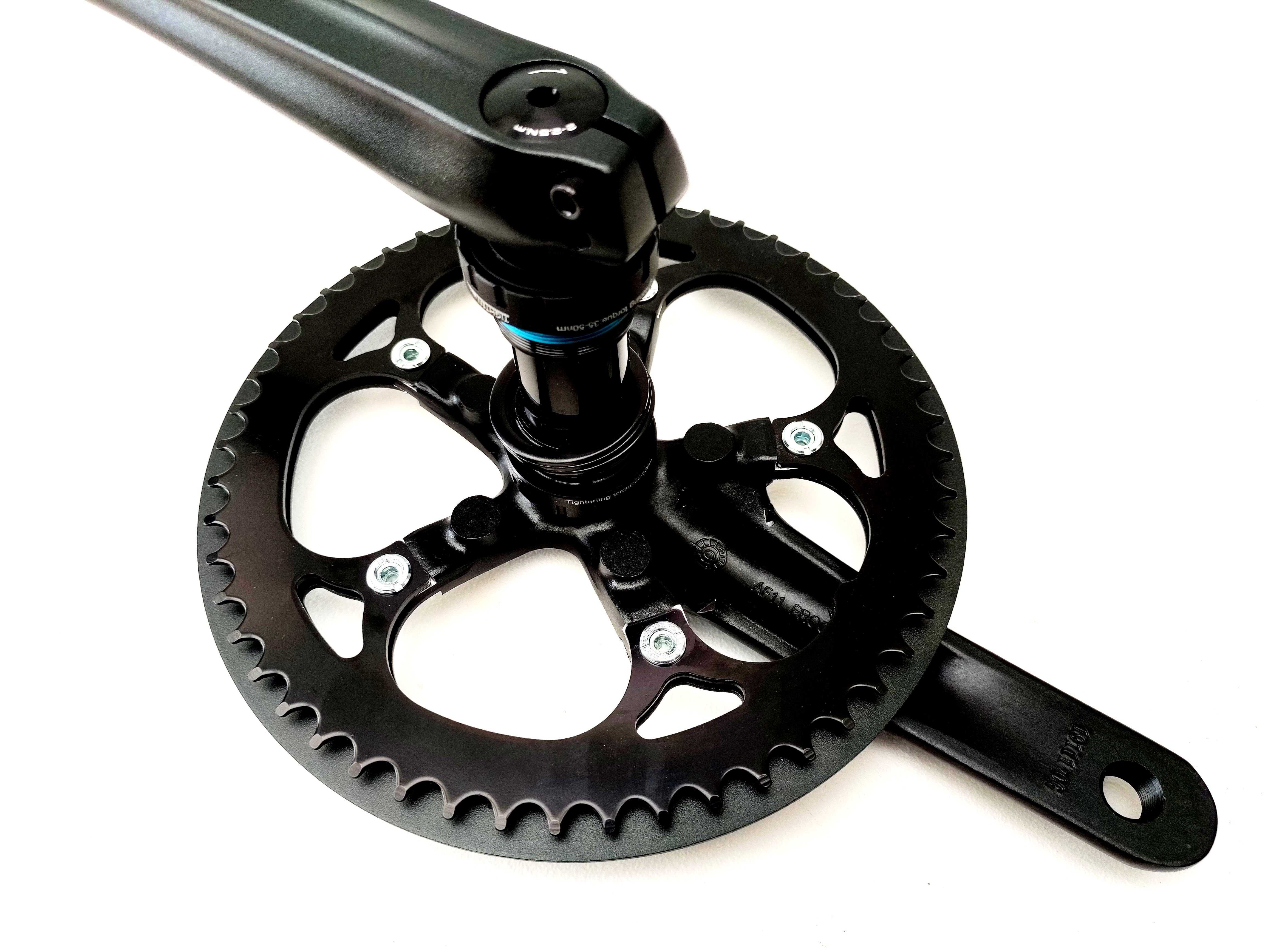 NOWE KORBY SAMOX 170 mm + RockRing do E-BIKE Dahon Rower Składany + BB