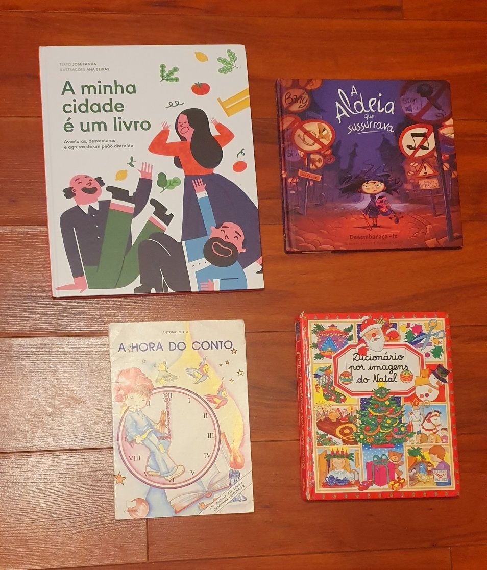 4 livros histórias infantis