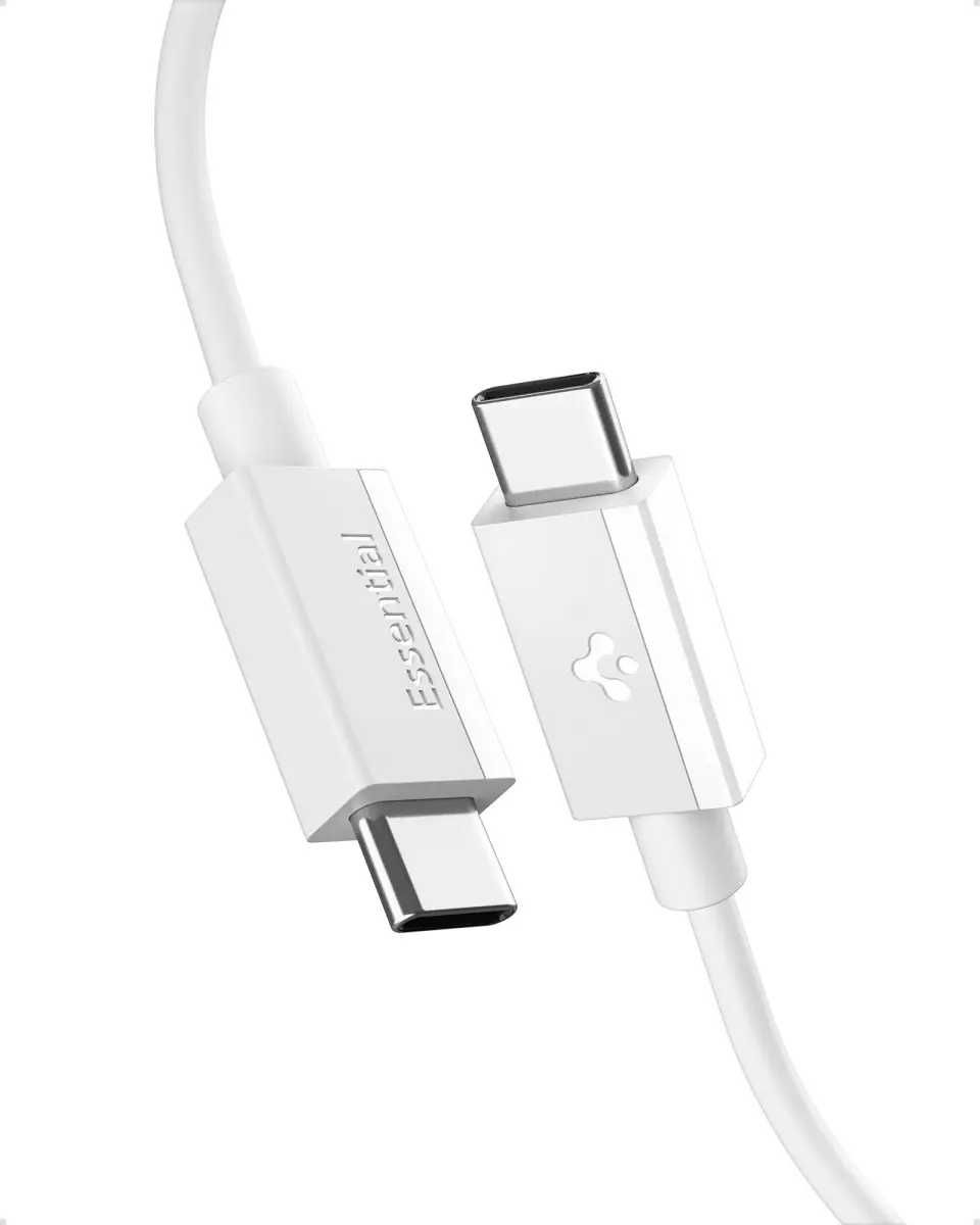 Дата-кабель Spigen Essential EB6010CC USB-C to USB-C 60W (480M) 1м