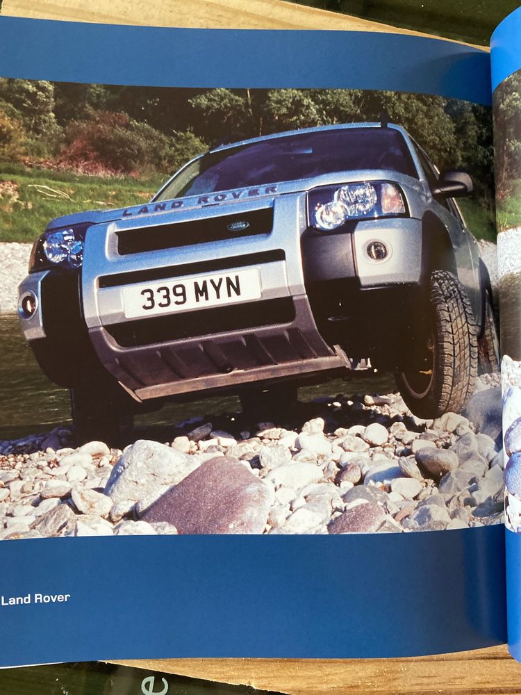 Brochura Catálogo Land Rover Freelander 2004 facelift