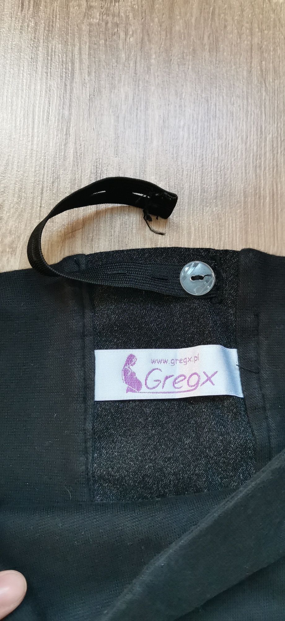 Spodnie ciążowe eleganckie, regulowane, gregx