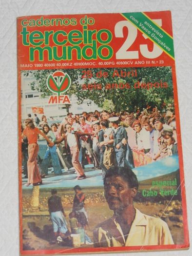 Revista Cadernos do terceiro mundo - Maio 1980