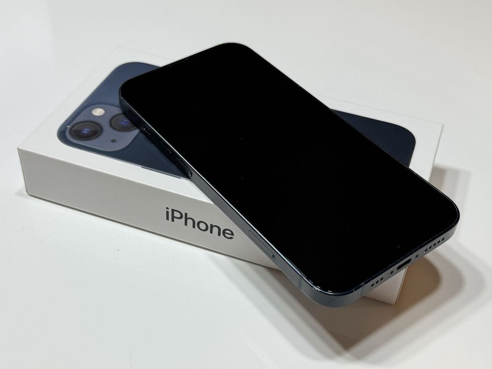 iPhone 13 128 GB Niebieski # Bateria 88% # Stan BDB # Komplet