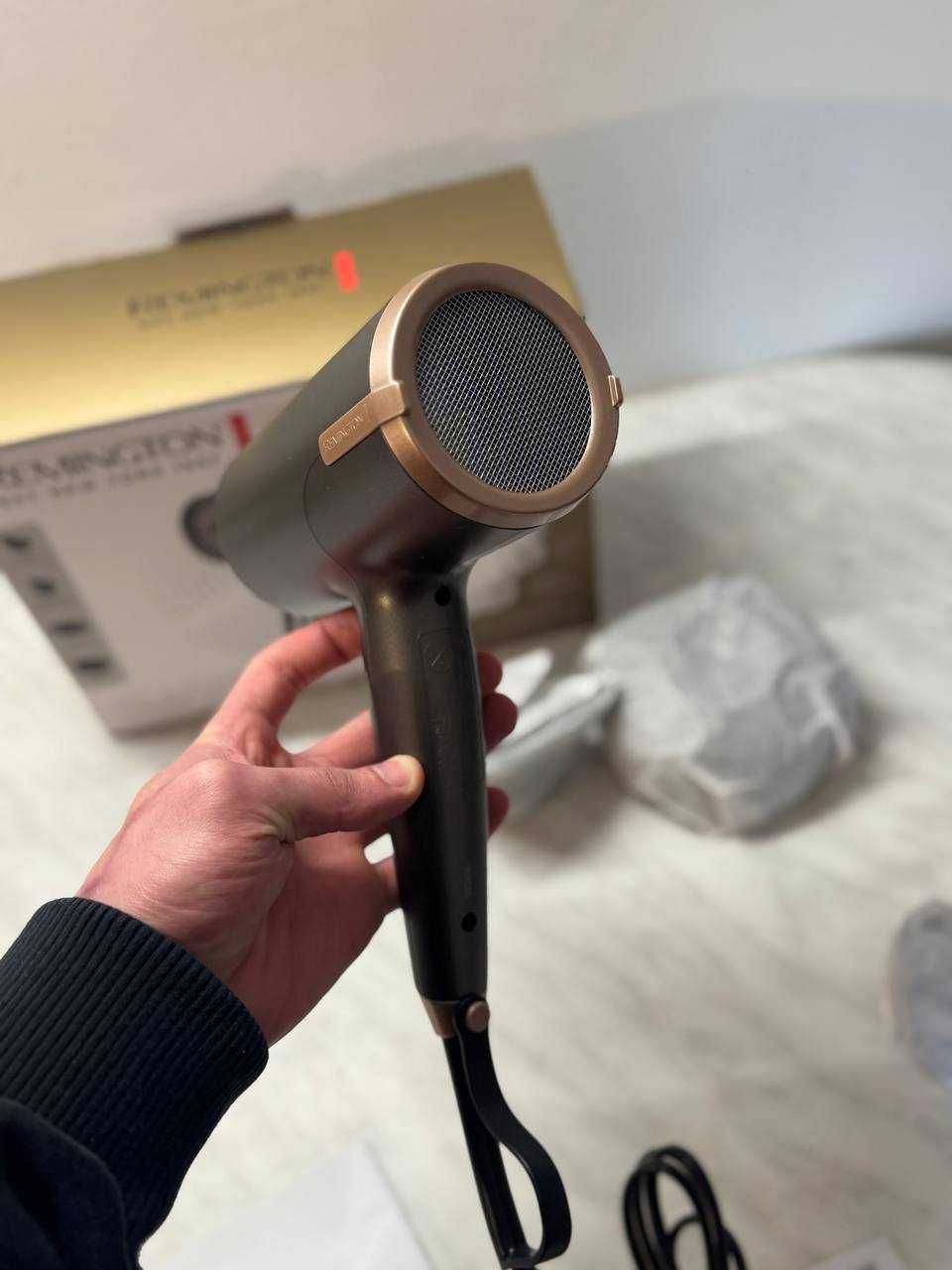 REMINGTON Suszarka Włosy Zimny Nawiew Zdrowie