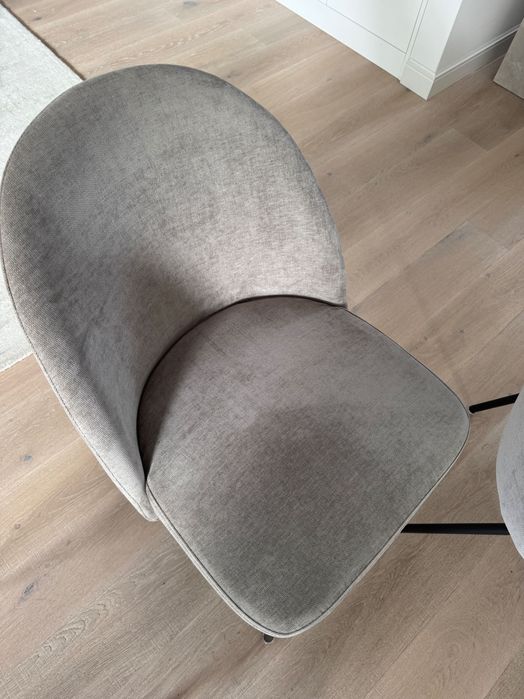 Komplet 5 stylowych krzeseł do jadalni