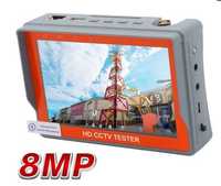 Відеотестер портативний монітор IV5 для настройки відеокамер до 8 Мп