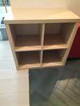 Ikea Kallax 2x2 okleina brzozowa