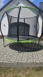 Duża trampolina Premium, nowa z drabinką