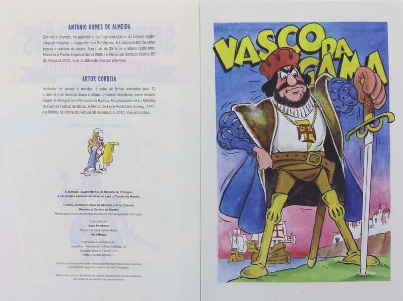 Coleção completa Super-Heróis da História de Portugal em banda desenha