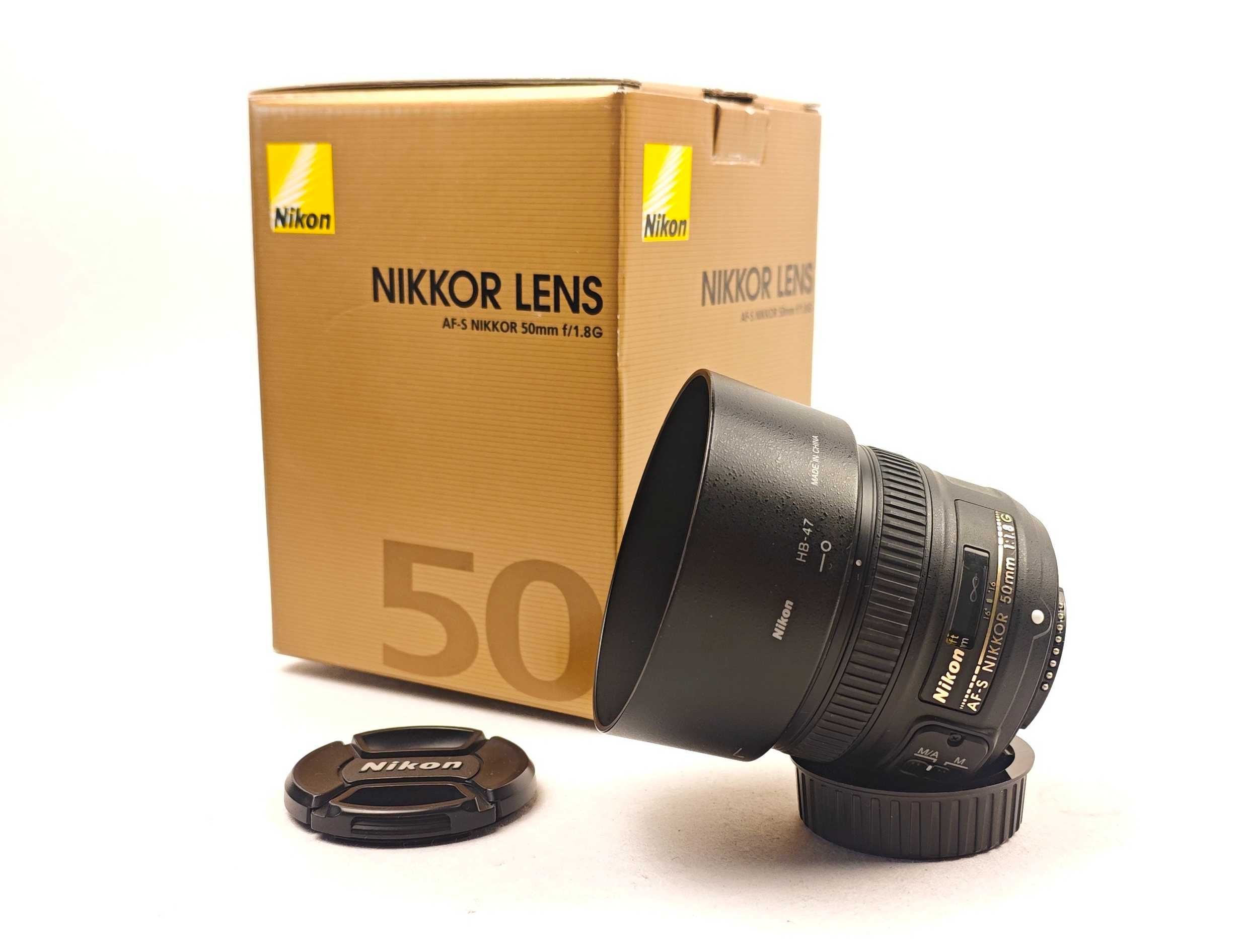 Cвітлосильний портретний об'єктив Nikon AF-S Nikkor 50mm f/1.8G