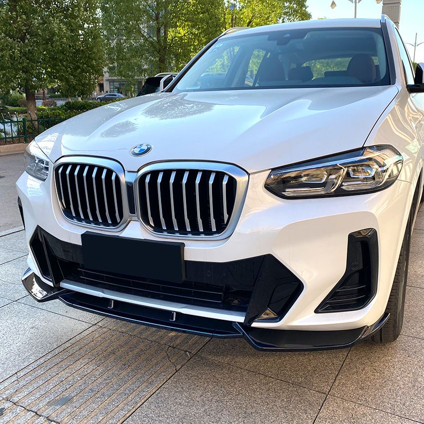 Губа BMW G01 G02 сплитер на передний бампер BMW X3 X4 G01 G02 18-21