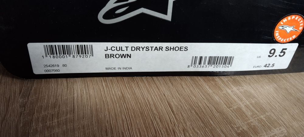 Buty motocyklowe Alpinestars J-CULT DRYSTAR 42.5