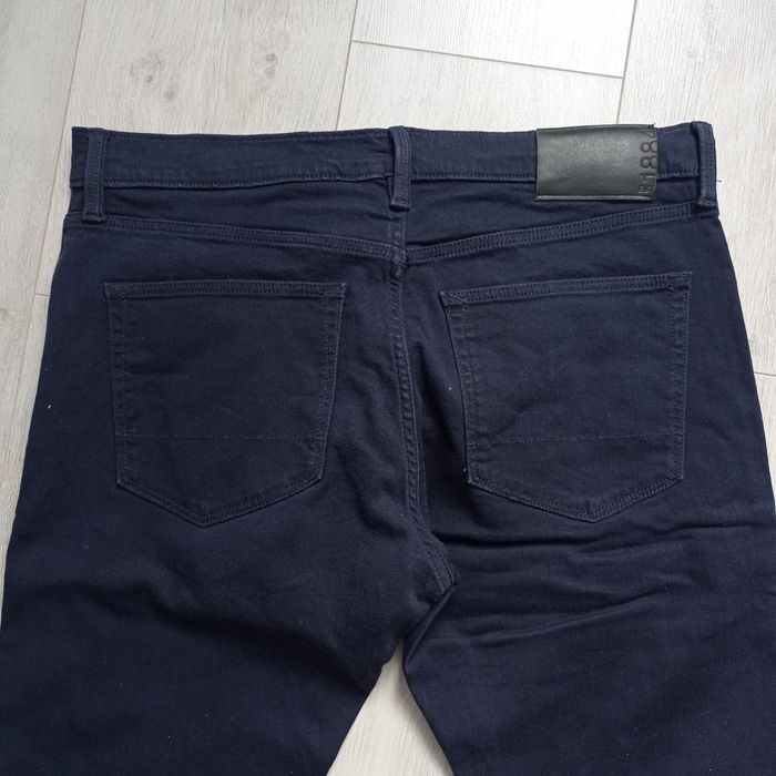 Spodnie męskie granatowe L