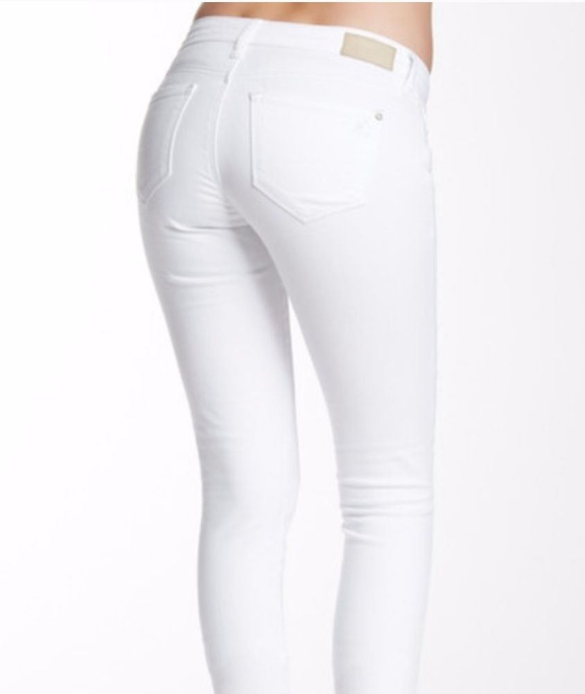 Белые джинсы скинни mavi