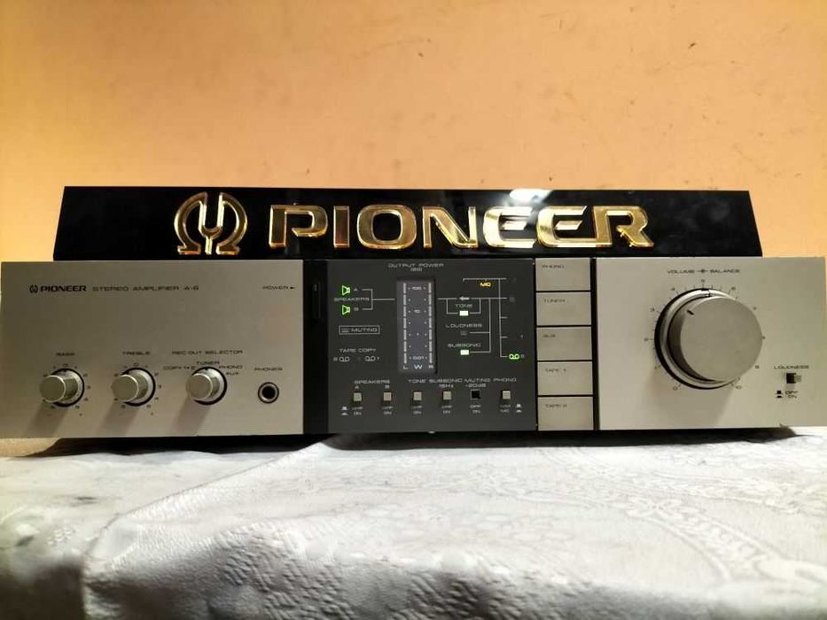 Vintage! Wzmacniacz PIONEER A-6 Gold/2x60W /350W /Wysyłka!