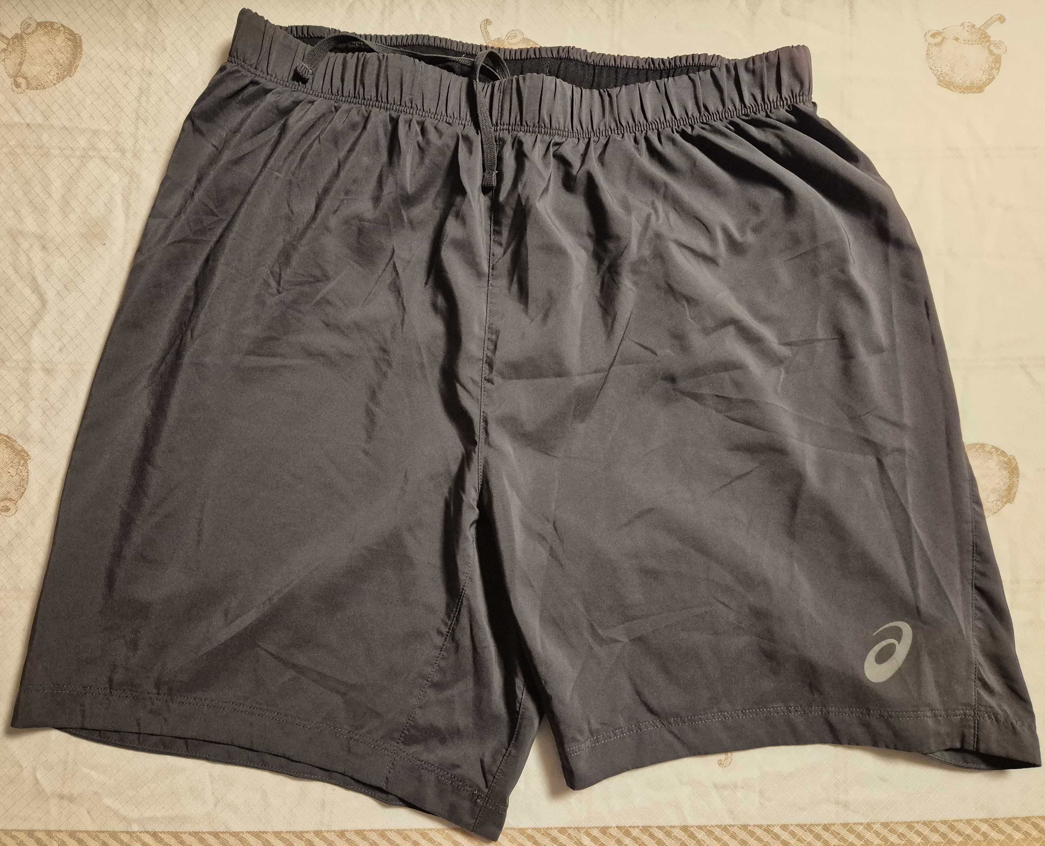 Calções Asics cinzentos tamanho L