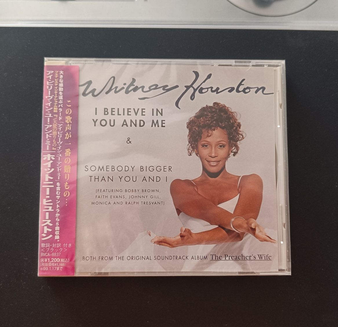 Whitney Houston I Believe In You And Me Japan CD Japońskie CD Singiel