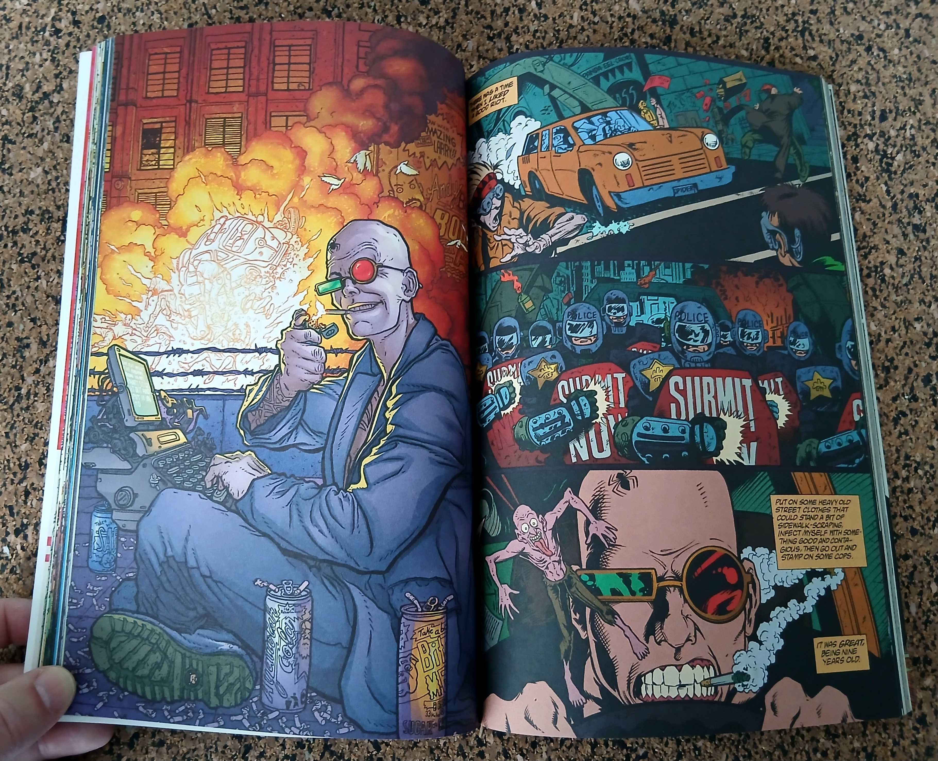 10 BDs - Transmetropolitan (coleção completa)