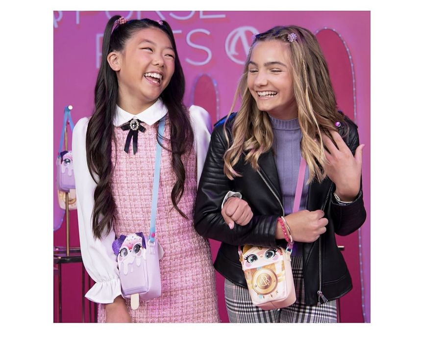 Інтерактивна сумочка кросбоді цуценя собачка Purse Pets Pupsicle