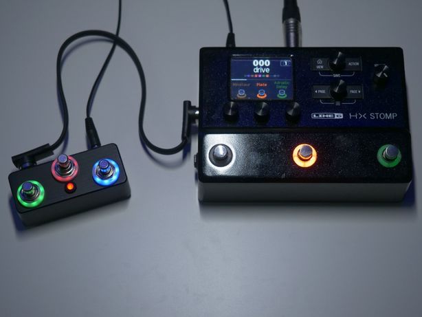 Triple Micro MIDI kontroler Line 6 HX Stomp