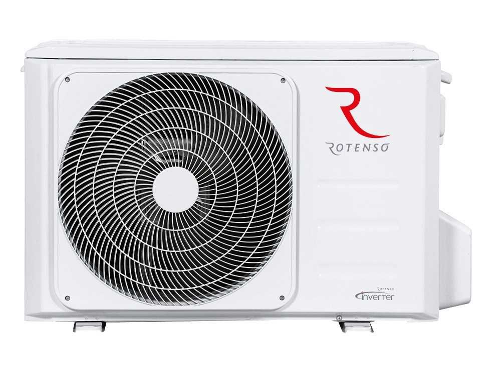 Klimatyzator / pompa ciepła  Rotenso 3,5 kW do ogrzewania z montażem.