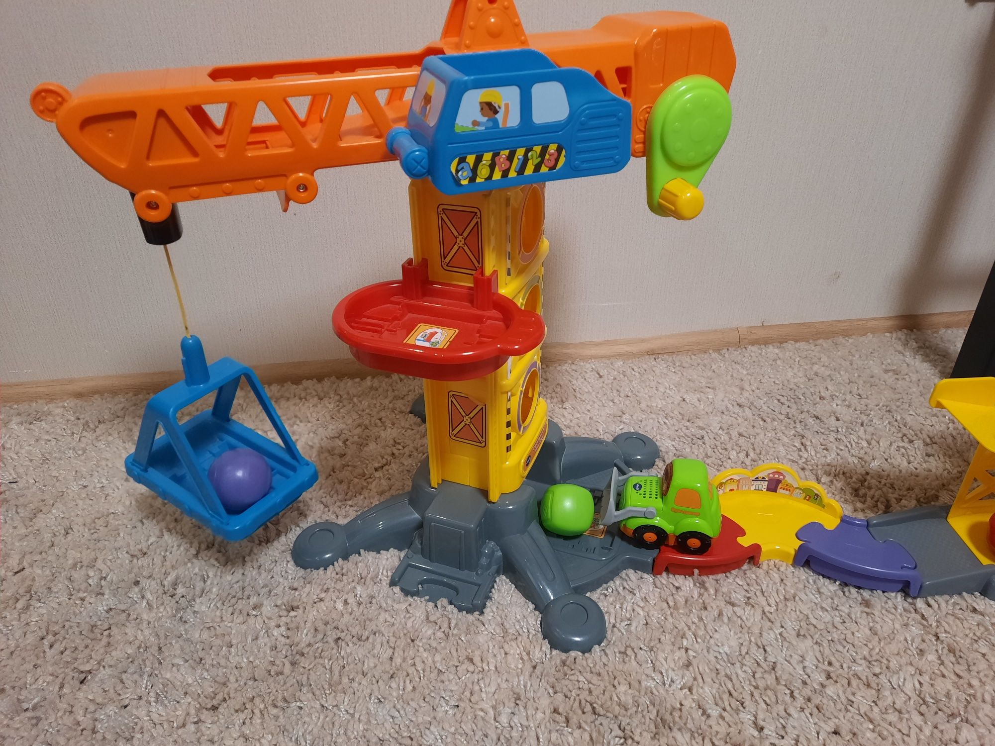 Vtech  Строительная площадка и кран Бип-Бип