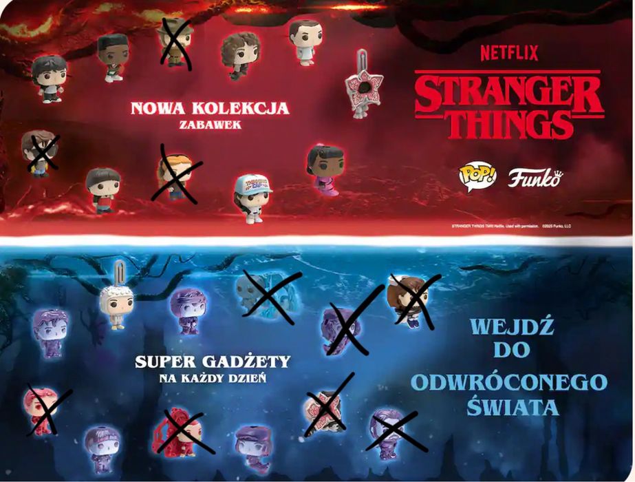 The strangers of things Kinder joy Jajko niespodzianka figurka