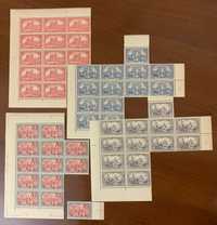 Поштові марки Германия 3 Рейх серія (4 шт.) 1900 року ** “Reichs post”