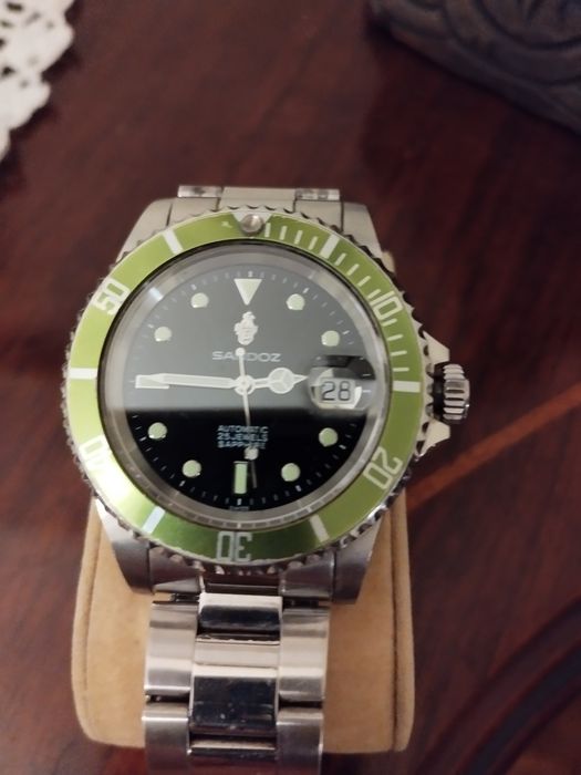 Relógio Sandoz Automático Safira