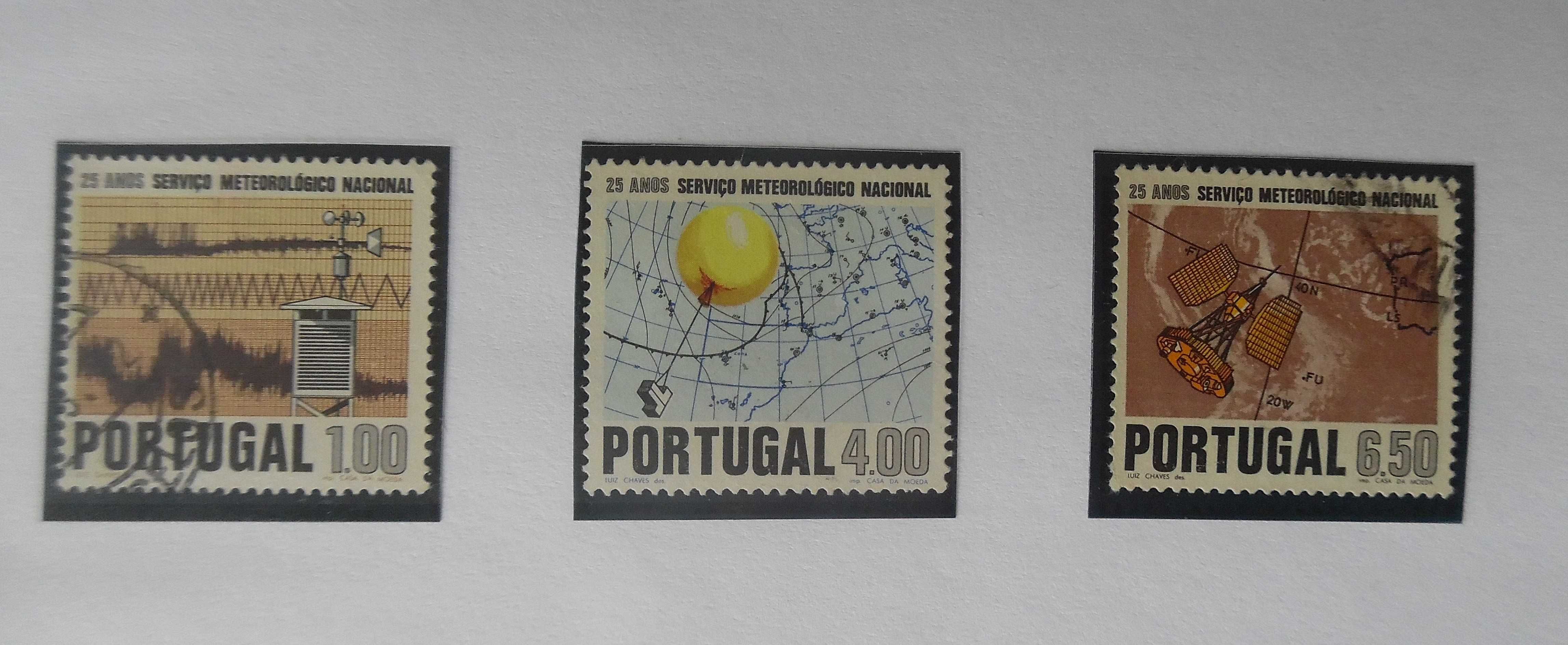 Selos Portugal 1971-Serviço Meteorológico Completo