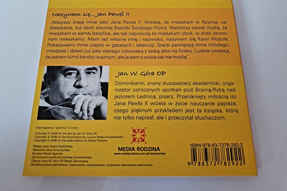Nazywam sie... Jan Pawel II. Jan W. Gora. Audiobook