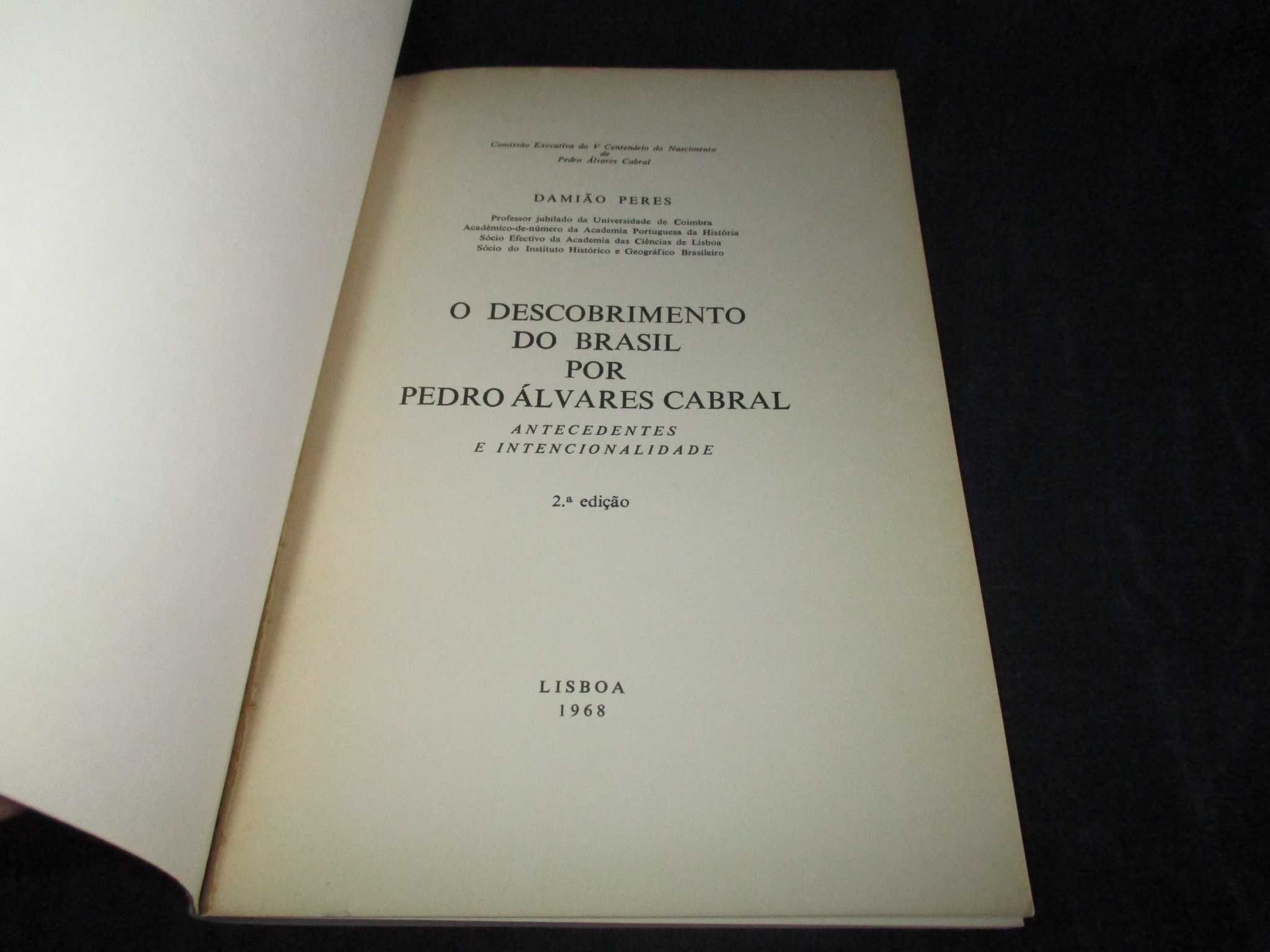 Livro O Descobrimento do Brasil por Pedro Álvares Cabral Damião Peres
