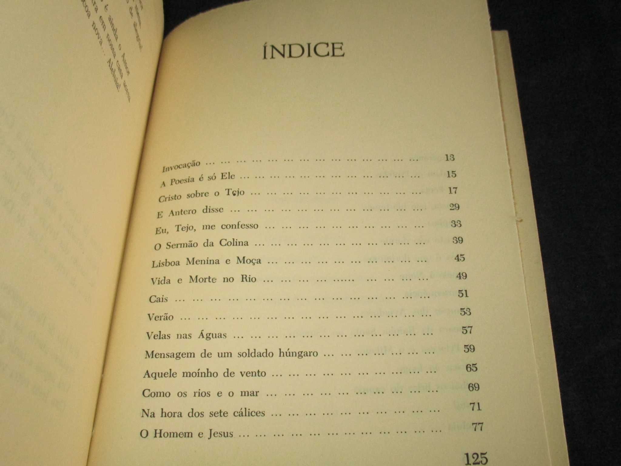 Livro Cristo sobre o Tejo Padre Moreira das Neves Autografado