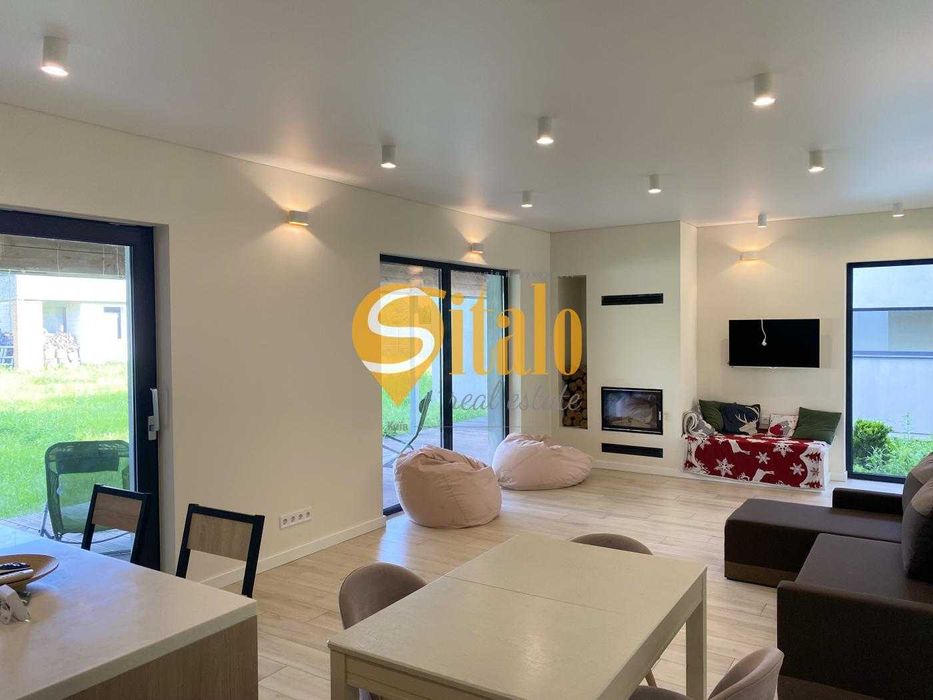 Новий будинок High-tech: ремонт, камін та тераса, Глеваха, 4кім, 22сот