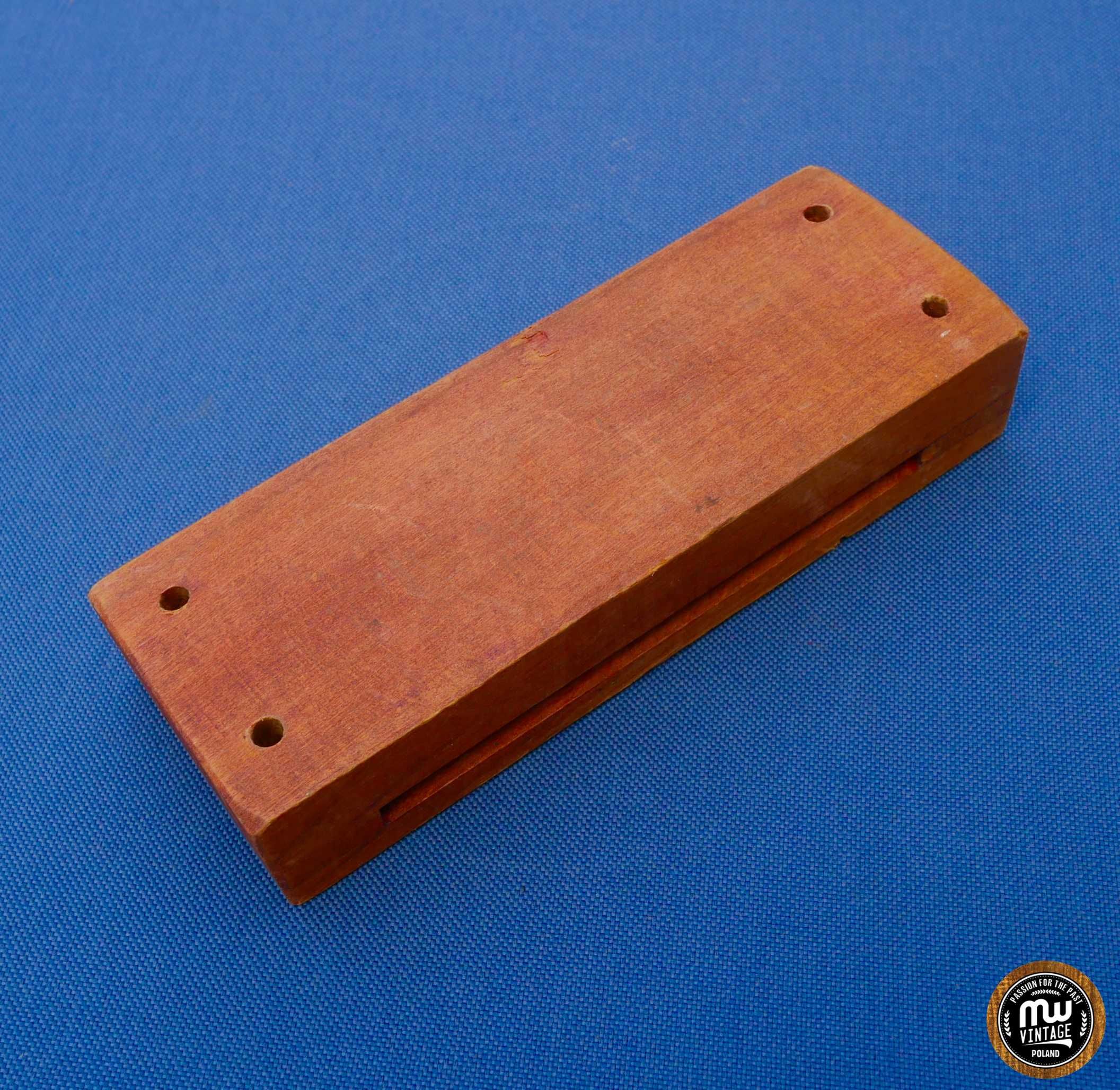 Japan - woodblock + holder + holder do cowbella Vintage ‼️