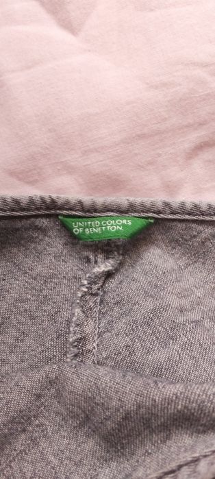 Sukienka jeansowa United Colors of Benetton rozm. S