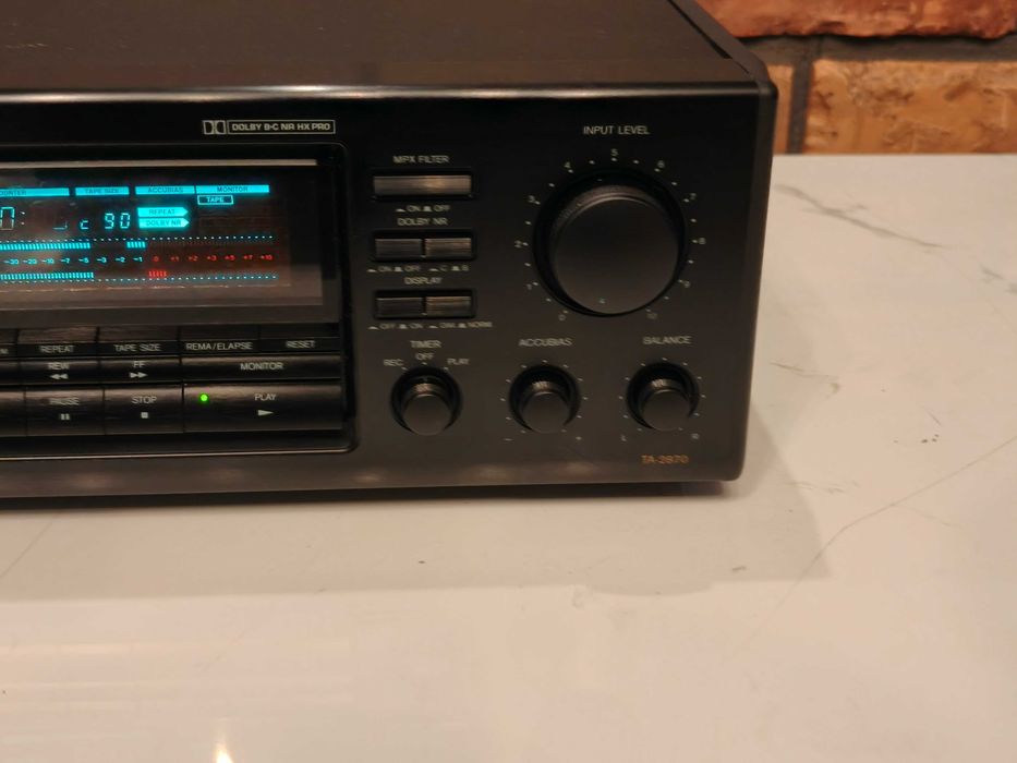 ONKYO Integra TA-2870 ! Flagowy deck kasetowy ! ORG Instrukcja